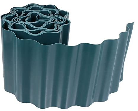Kisangel 5rollen Rollrasen Kunststoff Flexible Zaun Grasweg Randbegrenzung Gartenbeet Einfassung Wetterfest Einfache Anpassung Für Und Blumenbeete