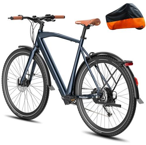 Fafrees 2025 700M E Bike Herren 10Ah/360Wh Akku [ Offiziell ] Ebike Damen 250W, Elektrofahrrad Erwachsene 25km/h, Fahrrad Elektro 100KM, E Mountainbike 150kg, E Pedelec 700 * 42C, E Trekkingrad 40N.m