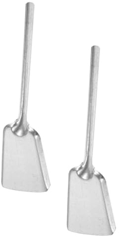HIAKDOFT 2 pezzi Paletta Resistente per e Carbone Multifunzione per Barbecue Giardinaggio e Pulizia Casa