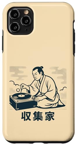 Samurai Tourne-Disque Vinyle pour DJ Coque pour iPhone 11 Pro Max