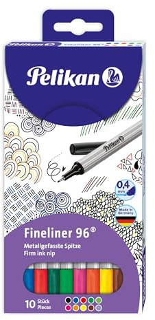 Pelikan Fineliner 96 sortiert im 10er-Etui