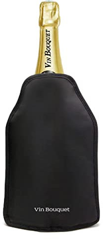 Vin Bouquet FIE 001 - Kühlhülle deluxe, schwarz, 23.5 x 16 x 2 cm