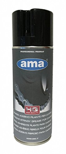 Grasso adesivo filante per catene Ama - Lubrificante catene 400 ml