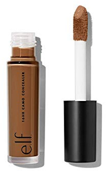 e.l.f. 16HR Camo Concealer, Full Coverage & Highly Pigmented, Matte Finish, Rich Chocolate, 0.203 Fl Oz (6mL)