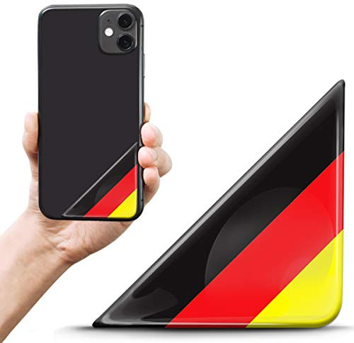 Biomar Labs Deutschland Ecke Auto Flagge Aufkleber 3D Doming 2er Set F 138