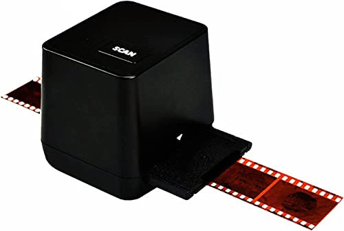 Film Slide Scanner, 135mm 126 Digital Negatives Slide Scanner Viewer, for Positive & Negative & Slide Films To HD Digital JPG Photos