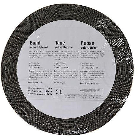 Scorprotect® EPDM Klebeband Solar Kautschuk Rolle 15 m x 50 mm Hochtemperatur