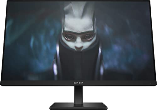 HP OMEN 24 Écran Gaming 24 165Hz 1ms FHD (1920 x 1080 Pixels, 16:9, Antireflet, Hauteur réglable, AMD Freesync Premium)