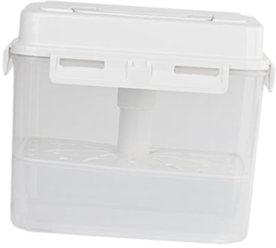 Folpus Kimchi-Presse, Fermentations-Aufbewahrungsbehälter, Lebensmittelaufbewahrung, Obstbehälter, Sauerkraut-Fermentation für die Arbeit, Kühlschrank, 23.5 x 16.5 x 19.5 cm