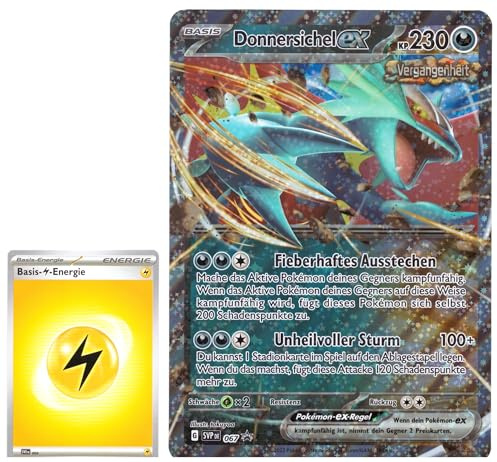 kompatibel für Pokemon Sammelkarte - Mimigma ex SVP004 Oversized XXL Promo Karte - DEUTSCH -Mega Jumbo Einzelkarte (Mimigma ex)