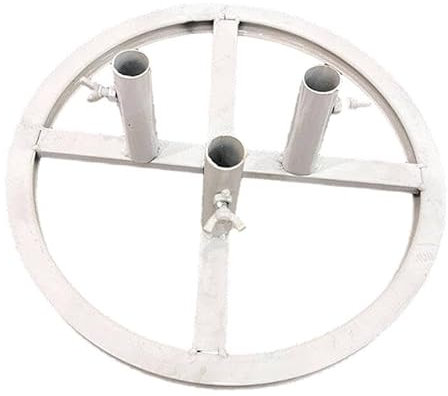 F Fityle Présentoir à Fleurs pour Mariage, Base de Fleurs géante Ronde pour Mariage, énorme Base de Fleurs artificielles en Soie pour fête, 3 Tubes