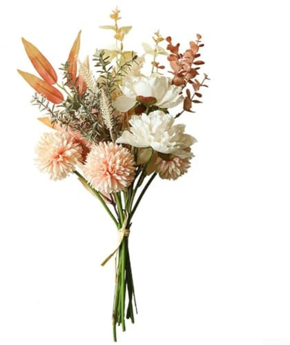 Bouquet di fiori in seta per uso domestico e matrimonio, perfetto per qualsiasi tema decorativo
