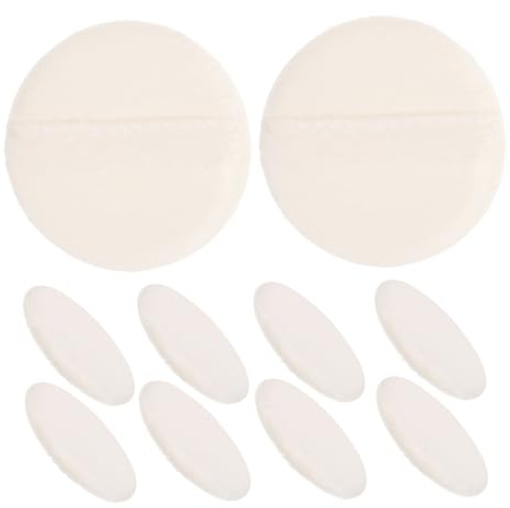 Toyvian 15stücke Velours-puderquaste Weich Für Babypuder Gesichtspuder Runde Form Sanft Zur Haut Vielseitig Einsetzbar Leicht Tragbar Langlebig Und Haltbar