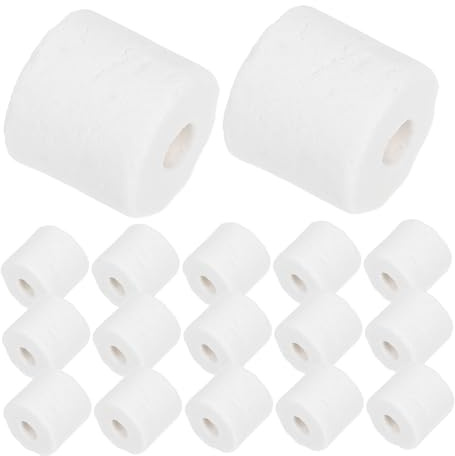 PRETYZOOM Filtros Biológicos Cerámicos para Acuario Filtrante para Agua Dulce y Anillos Cerámicos para Estanques y Acuarios Agua y Estabilidad Ph