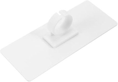 ibasenice Acrylic Mic Logo Sign Station Blank Microphone Logo Station for Speeches Hosting Firm Stable Multi-functional Design