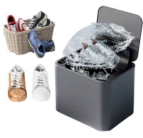 Mini lavatrice portatile per scarpe, lavatrice automatica per scarpe, lavatrici portatili per appartamenti, camper e dormitori