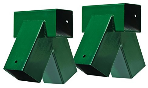 Pair (2) of 90 Degrees Swing Brackets For 90X90 Square Timber For Children's Swing Frame.
