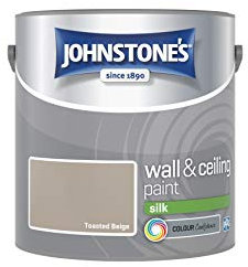 Johnstone's 304171 Vinyl Silk Emulsion - Toasted Beige,2.5