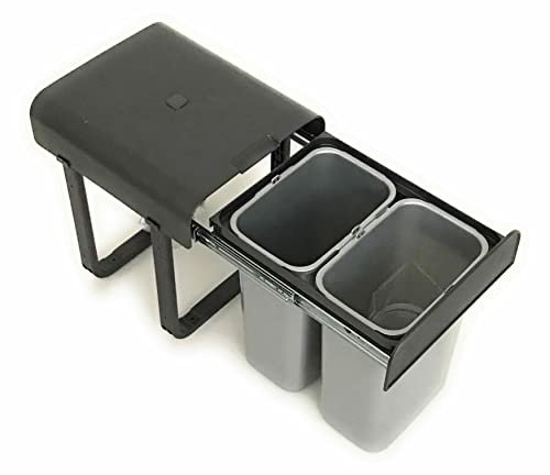 Abfallsammler Aladin 2-Fach Trennung 16 Liter ab 30cm Unterschrank