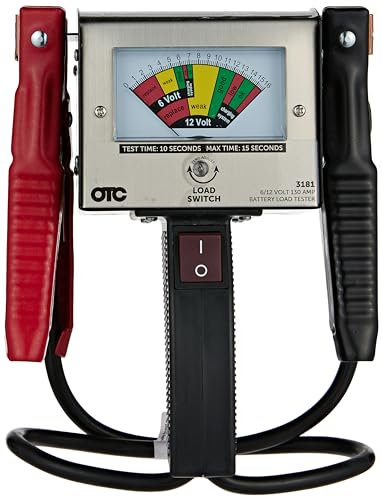 OTC 3181 130 Amp Heavy-Duty Battery Load Tester Black