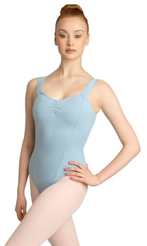 Capezio Women's Princess Tank Leotard,Light Blue,Medium