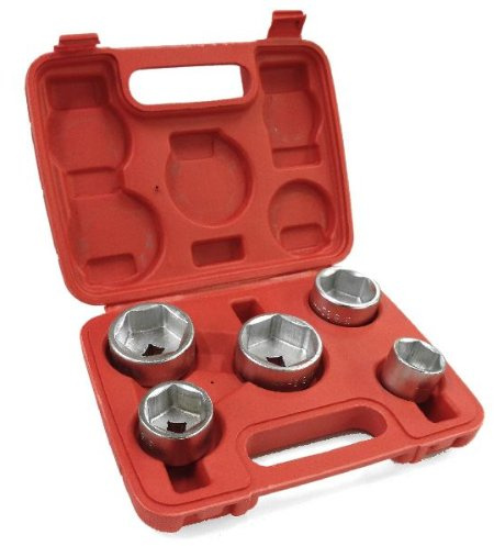 Neilsen Filter Socket Set-5pc-3/8in. Dr Neilsen CT1780