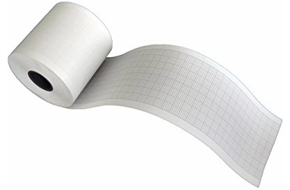 EKG-Thermopapierrollen zu HP/Philips 40457C - 40457D (50mm x 30m)