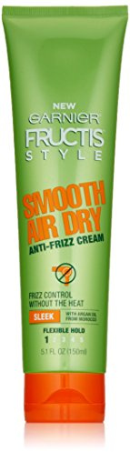 Garnier Hair Care Fructis Style Smooth Air Dry Anti-Frizz Cream, 5.1 Fluid Ounce