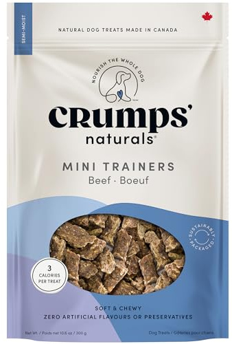 Crumps' Naturals Mini Trainers Semi Moist Beef 10.6oz