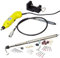 Mannesmann 92571 Set complet perceuse petit modèle 80 pièces Avec trépied et flexible 130 W (Import Allemagne)