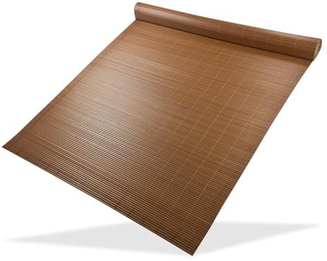 Dema Sichtschutzmatte, Sichtschutzzaun, Windschutz, Farbe Braun, 120x500 cm, UV-beständig, wetterfest für Garten, Balkon und Terrasse