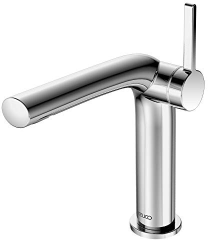 Keuco Einhebel-Waschtisch-Mischer 150 Edition 400 51502, mit Ablaufgarnitur, verchromt, 51502010000