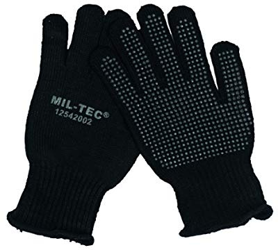 Mil-Tec Lw Fj Handschuhe Schwarz 003