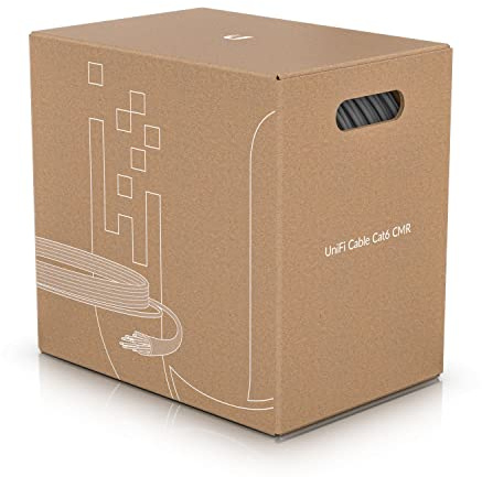 BOBINA RED 305M CAT6 UBIQUITI UC-C6-CMR UNIFI UTP RISER COBRE INTERIOR BLANCO