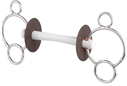 beris 3-Ring Gebiss mit Comfortstange, Breite 14,0 cm, soft