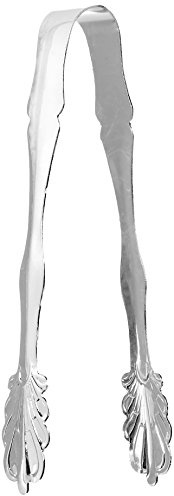 Elegance Silver 86242 Silver Plated Ice Tongs, 7