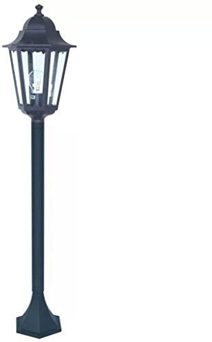 Smartwares Classico Lampada da Terra in Alluminio E27, Nero, 125 x 23 x 23 centimeters, 10.009.16