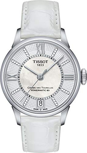 Tissot Damen Automatik Analog Armbanduhr Chemin des Tourelles Swiss Made