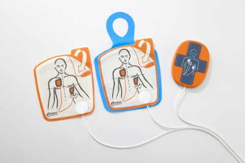Powerheart H00069 Cardiac Science G5 Adult Defibrillator Pads With Cpr Device