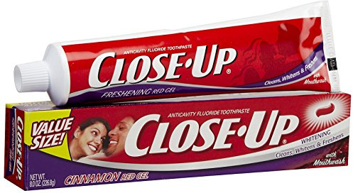 Close-Up Freshening Red Gel Anticavity Flouride Toothpaste