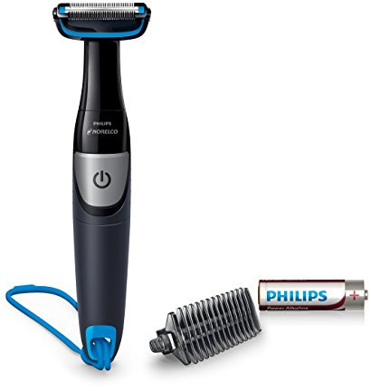Philips Norelco BG1026/60, Bodygroom Series 1100, Showerproof Body Hair Trimmer and Groomer for Men