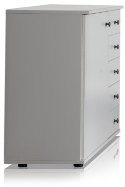 Wimex Kommode/ Kombikommode Chalet, 1 Tür, 5 Schubladen, (B/H/T) 82 x 38 x 130 cm, Weiß