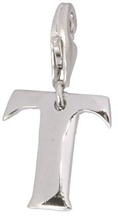 SilberDream 925er Charm Buchstabe T Echt Silber Armband Anhänger D1FC70T Silber Charmsschmuck von SilberDream für die Frau