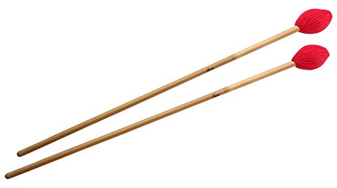 XDrum MM1M Xylophon- Vibraphonschlägel Medium Rattan Paar, Härte: medium | Vibraphon/Xylophonschlägel, Länge: 41 cm, Kopfdurchmesser: 3 cm, Stieldurchmesser: 0, 7 cm, Lieferung im Paar, Länge: 42cm