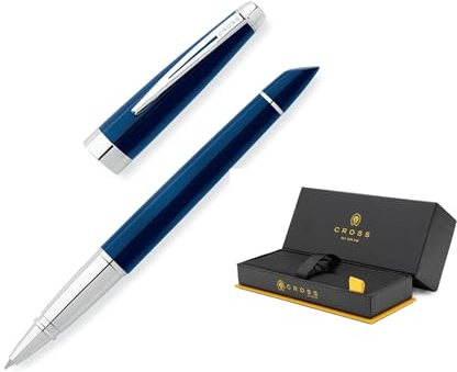 Cross Aventura Refillable Gel Ink Rollerball Pen, Medium Rollerball, Includes Premium Gift Box - Starry Blue