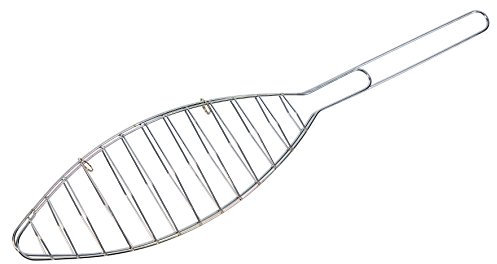 BBQ Grillfischklammer, Fischbräter, 43 x 10 cm