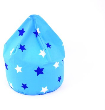 BeanLazy Cotton Blue Stars Bean Bag Child Size