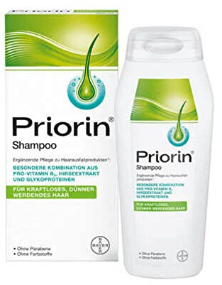 Bayer Priorin Anti Hair Loss Shampoo For Oily Hair 200ml