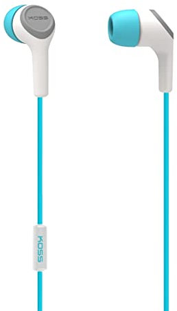Koss KEB15i In-Ear Headphone, Teal