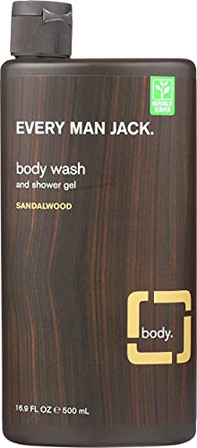 Every Man Jack Body Wash, 500 ml, Sandalwood